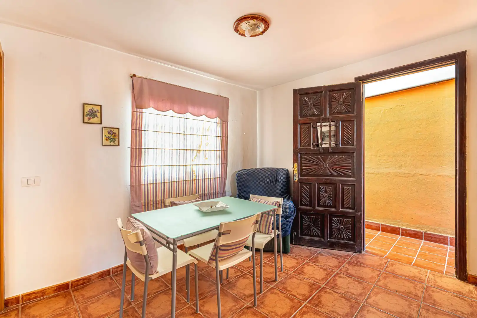 Comedor de Casa adosada en venta en San Cristóbal de la Laguna con Jardín privado, Terraza y Trastero