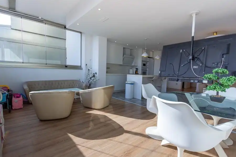 Living room of Attic for sale in Elche / Elx  with Air Conditioner, Heating and Private garden