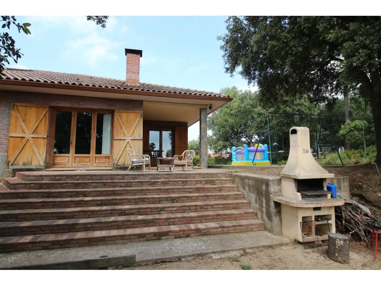 Jardín de Casa o chalet en venta en Castellar del Vallès con Calefacción, Jardín privado y Terraza