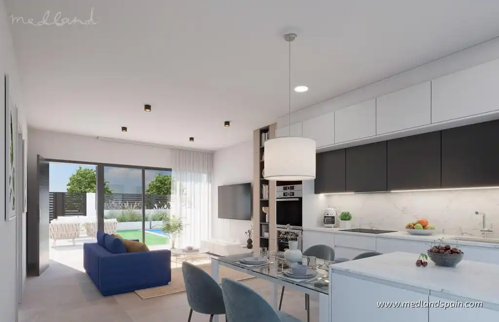 Villa mit Pool zum Verkauf in Los Narejos - Punta Calera, imagen 3