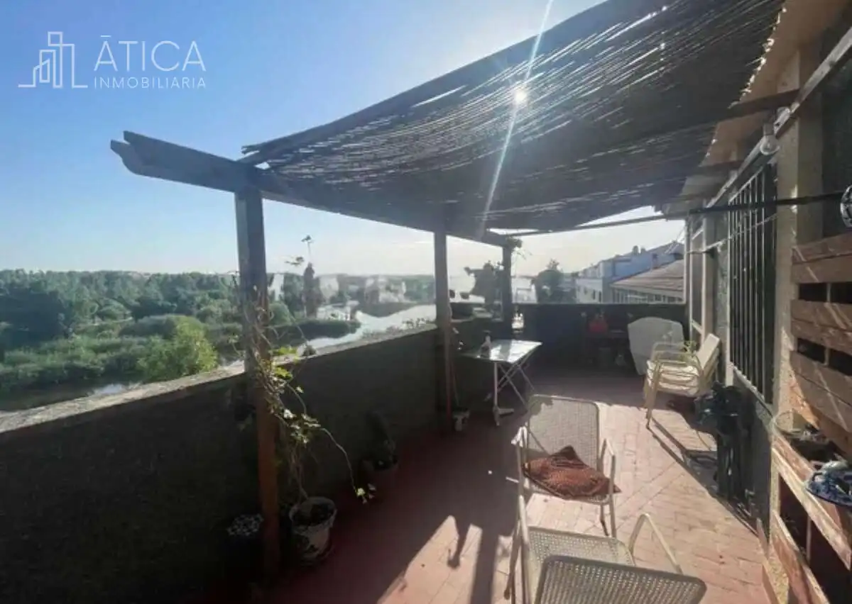 Terrace of Flat for share in Salamanca  with Heating, Terrace and Furnished