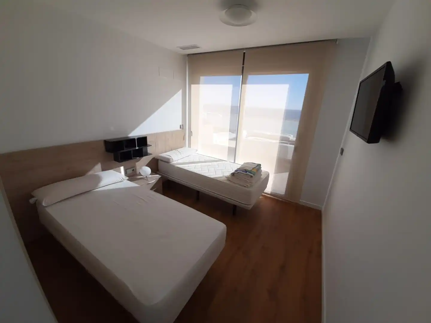 Bedroom of Attic for rent in Alicante / Alacant  with Air Conditioner, Heating and Terrace