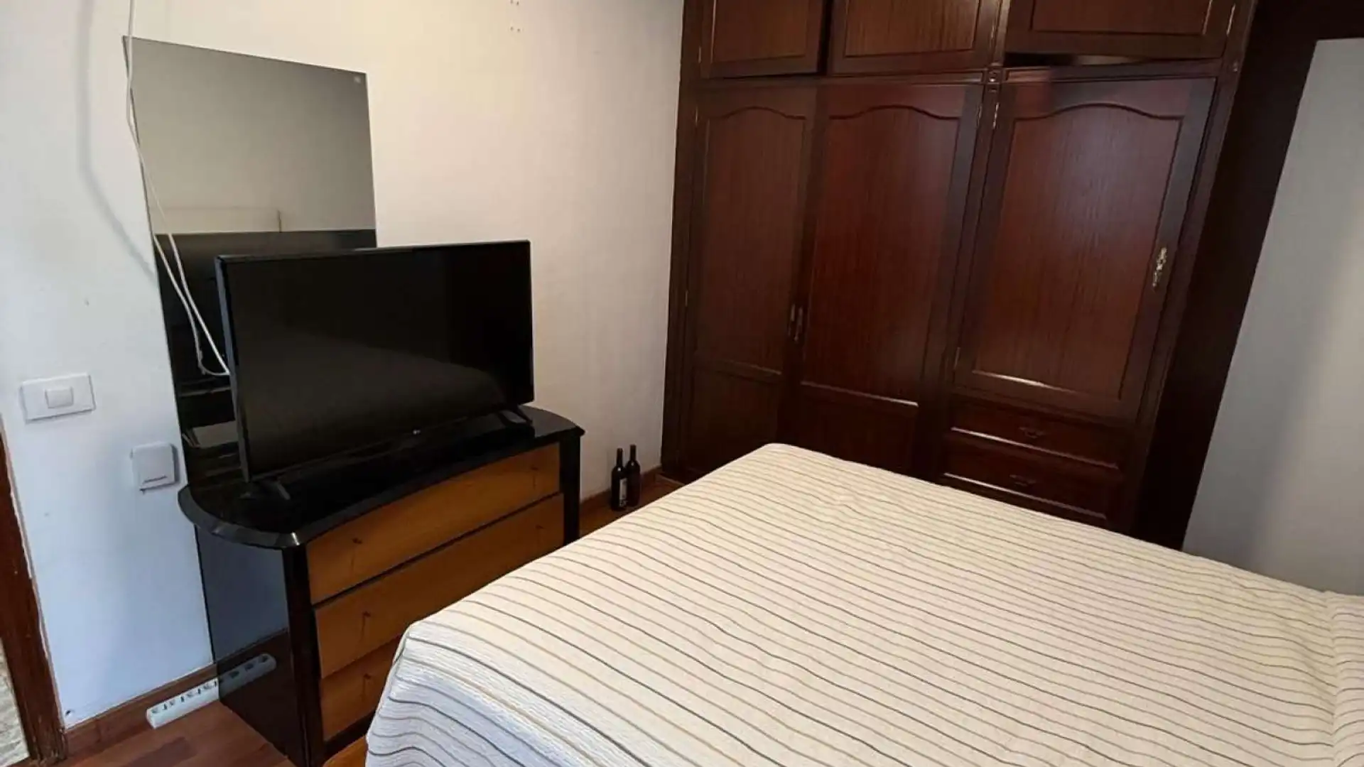 Schlafzimmer von Wohnung zur untervermieten in Las Palmas de Gran Canaria mit Klimaanlage, Terrasse und Möbliert