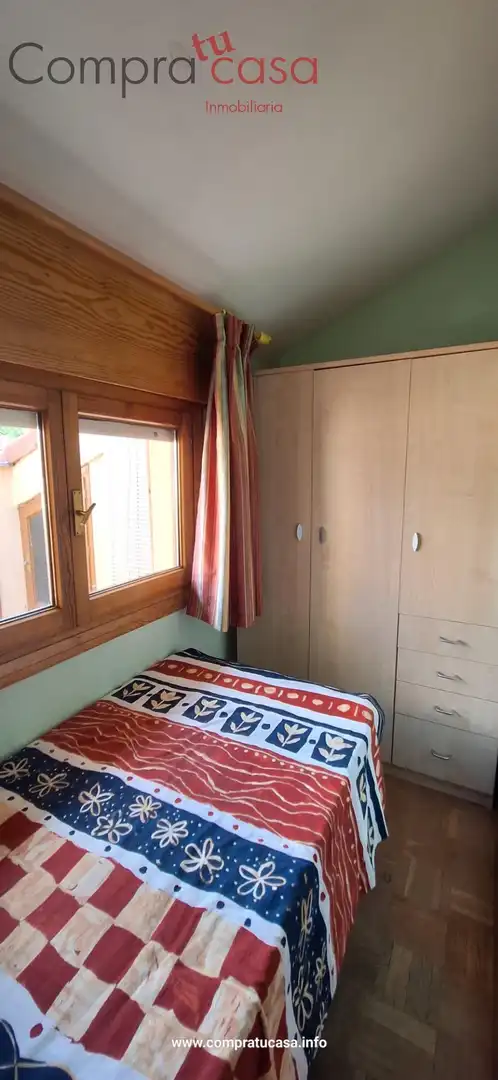 Bedroom of Attic for sale in Segovia  with Heating, Parquet flooring and Terrace