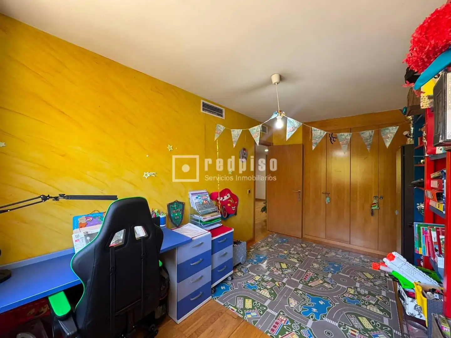 Schlafzimmer von Wohnung zum Verkauf in Arroyomolinos (Madrid) mit Klimaanlage, Heizung und Privatgarten