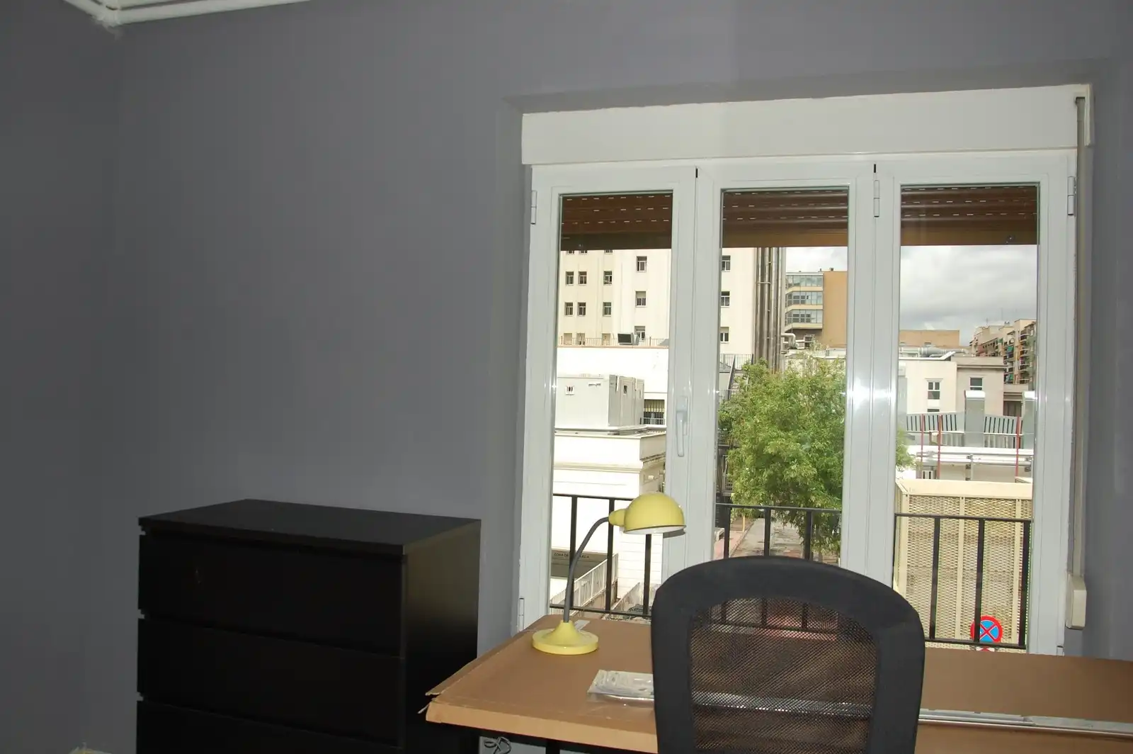 Bedroom of Flat for rent in Granada  with Heating, Terrace and Furnished