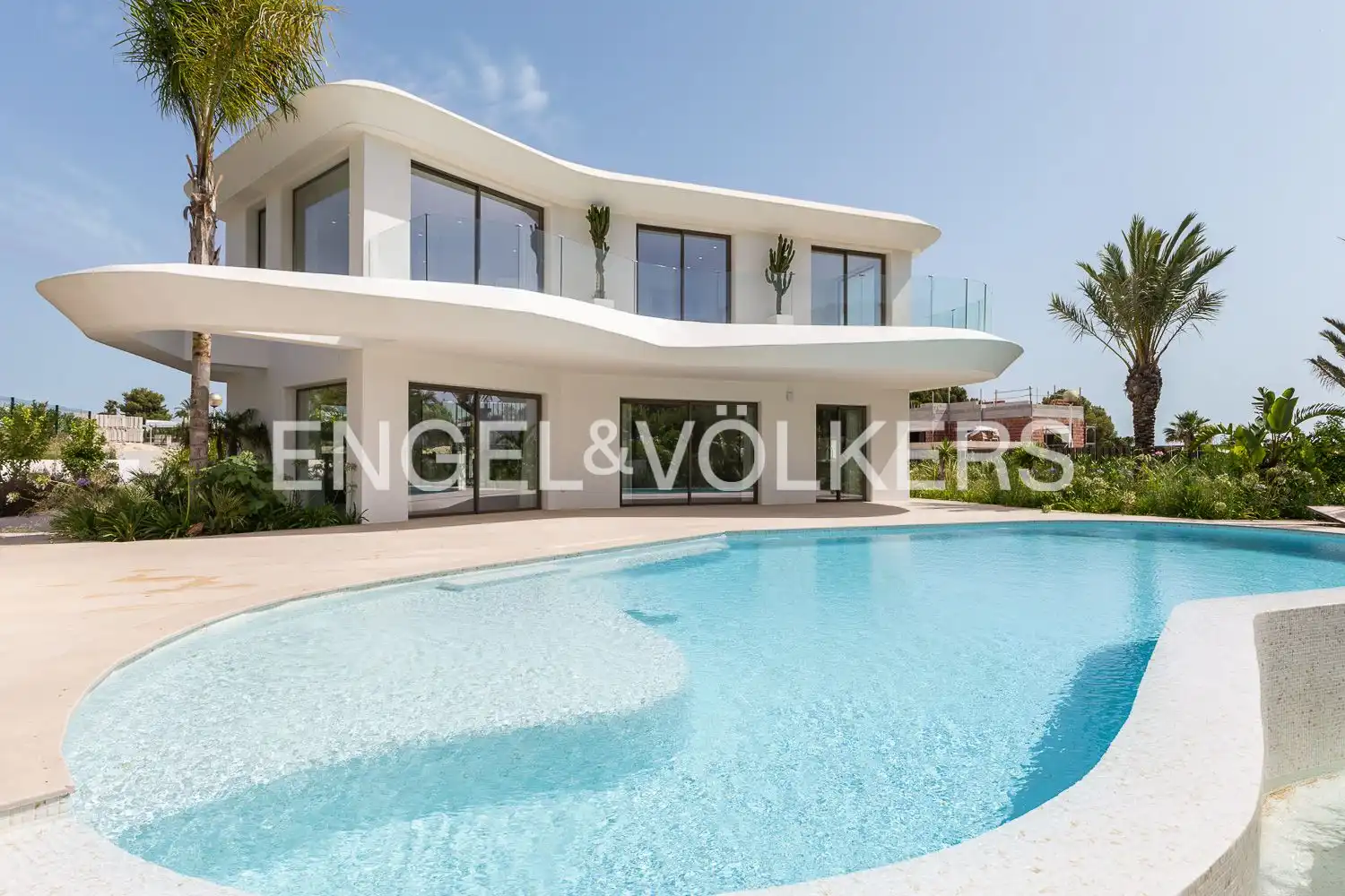 Vista exterior de Casa o xalet en venda en Jávea / Xàbia amb Aire condicionat, Calefacció i Jardí privat