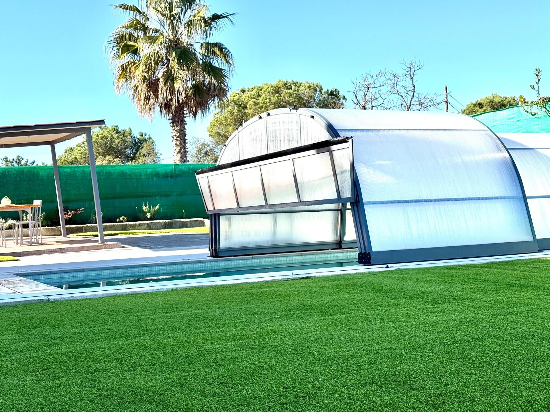 Piscina de Casa o chalet en venta en Caldes de Malavella con Aire acondicionado, Calefacción y Terraza