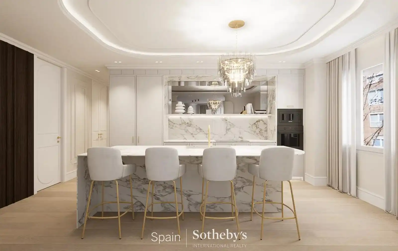 Kitchen of Apartments for sale in Madrid  with Air Conditioner, Heating and Terrace