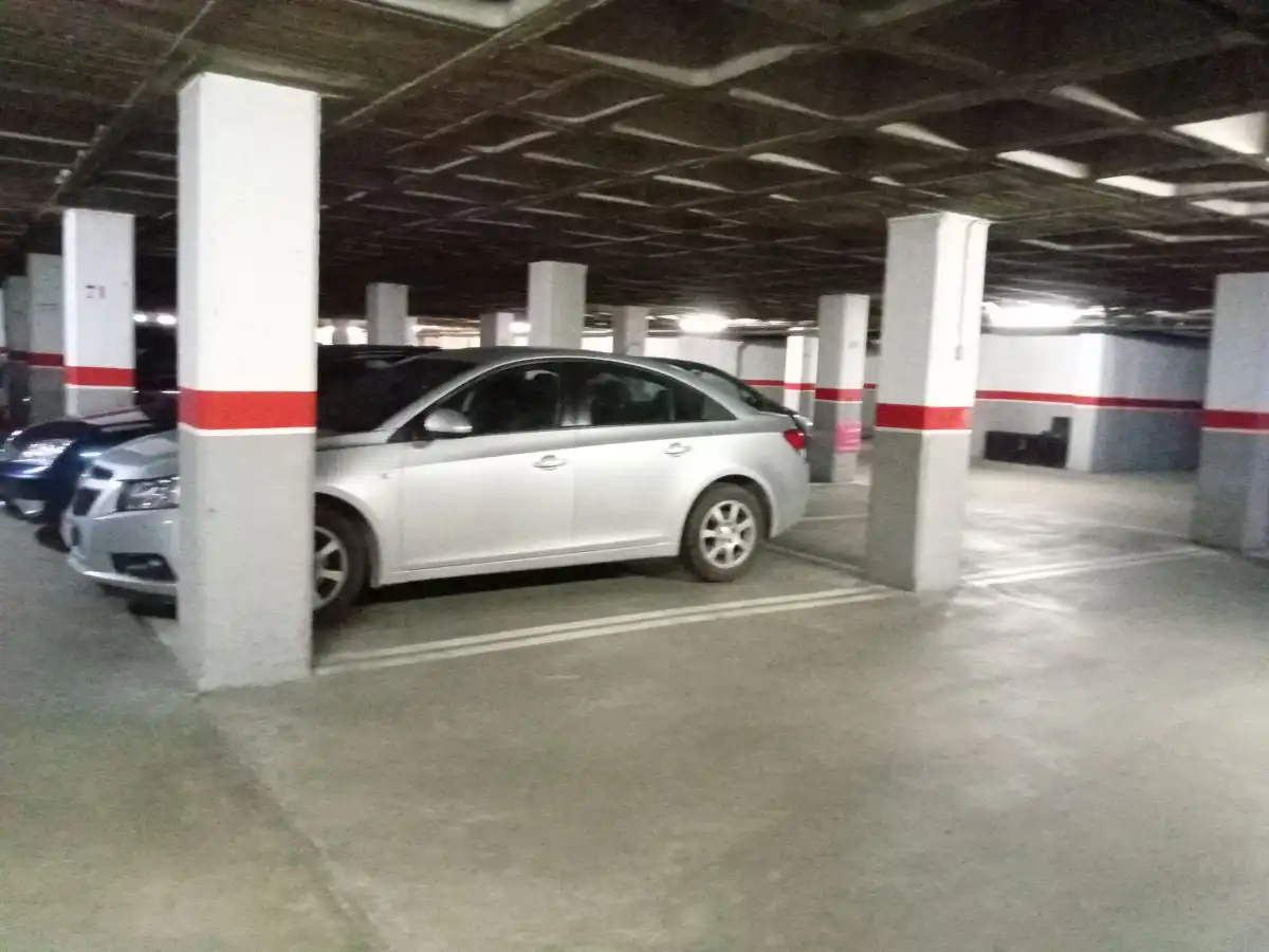 Parking of Flat for sale in Valladolid  with Heating, Parquet flooring and Terrace