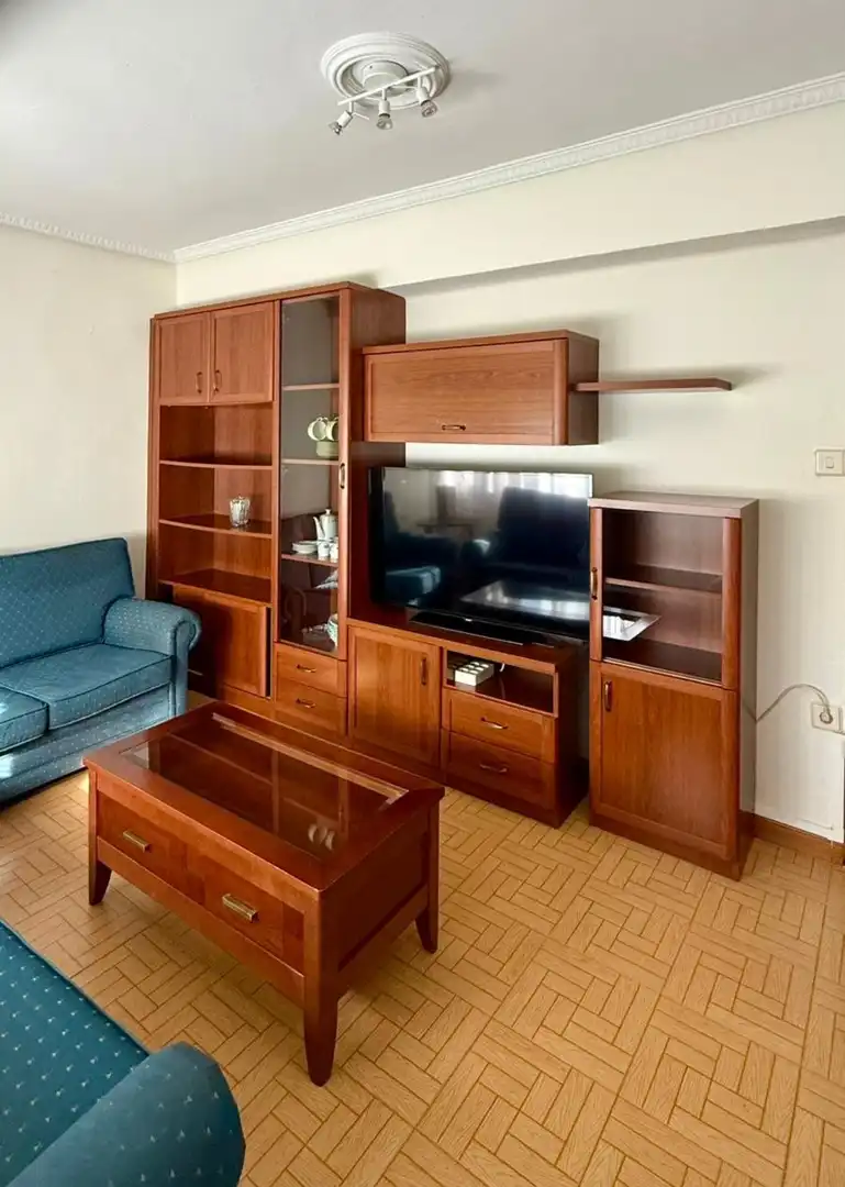 Wohnzimmer von Wohnung zur Miete in Avilés mit Heizung und Möbliert
