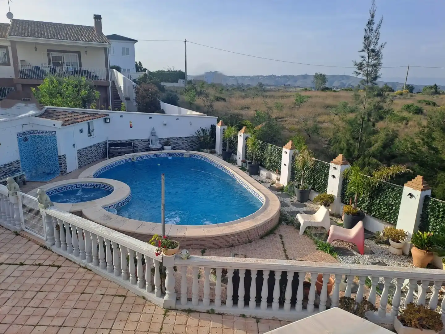 Piscina de Casa o chalet en venta en Montserrat con Aire acondicionado, Calefacción y Jardín privado