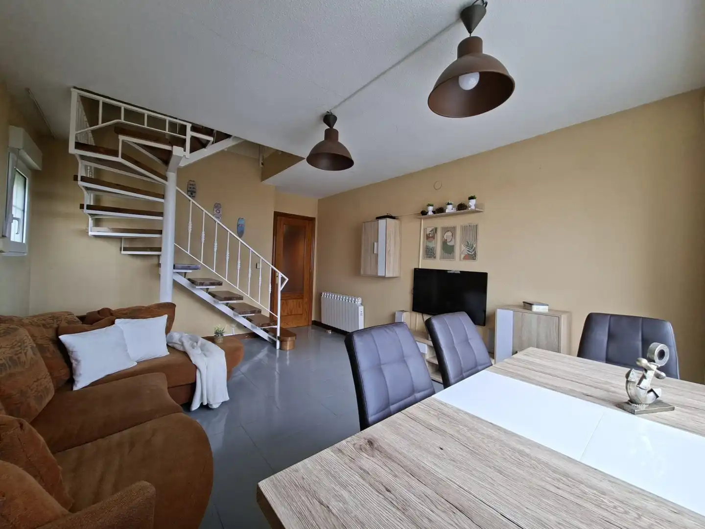 Living room of Duplexes for sale in Suances  with Heating, Private garden and Storage room