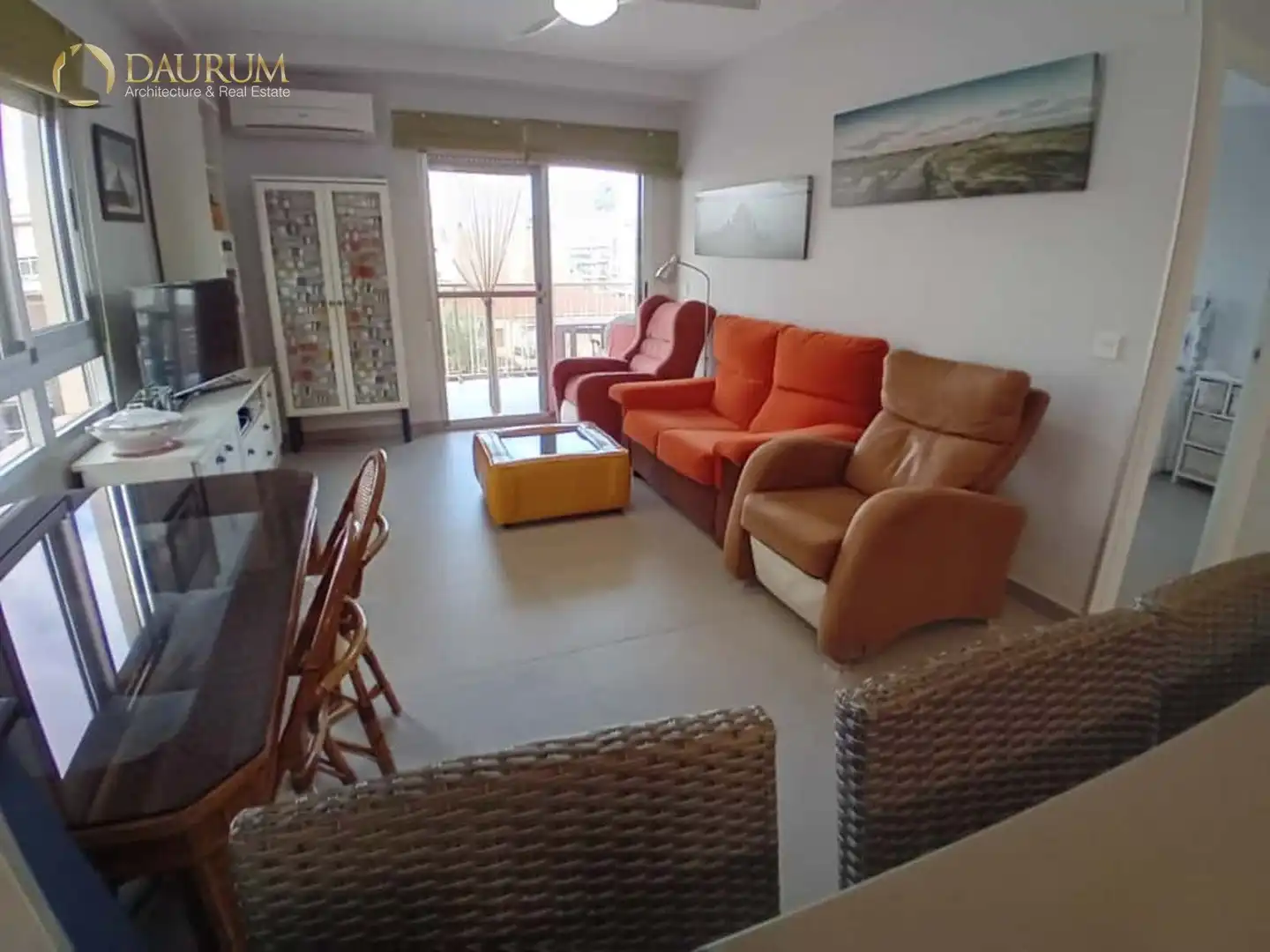Living room of Flat for sale in Santa Pola  with Air Conditioner, Heating and Terrace