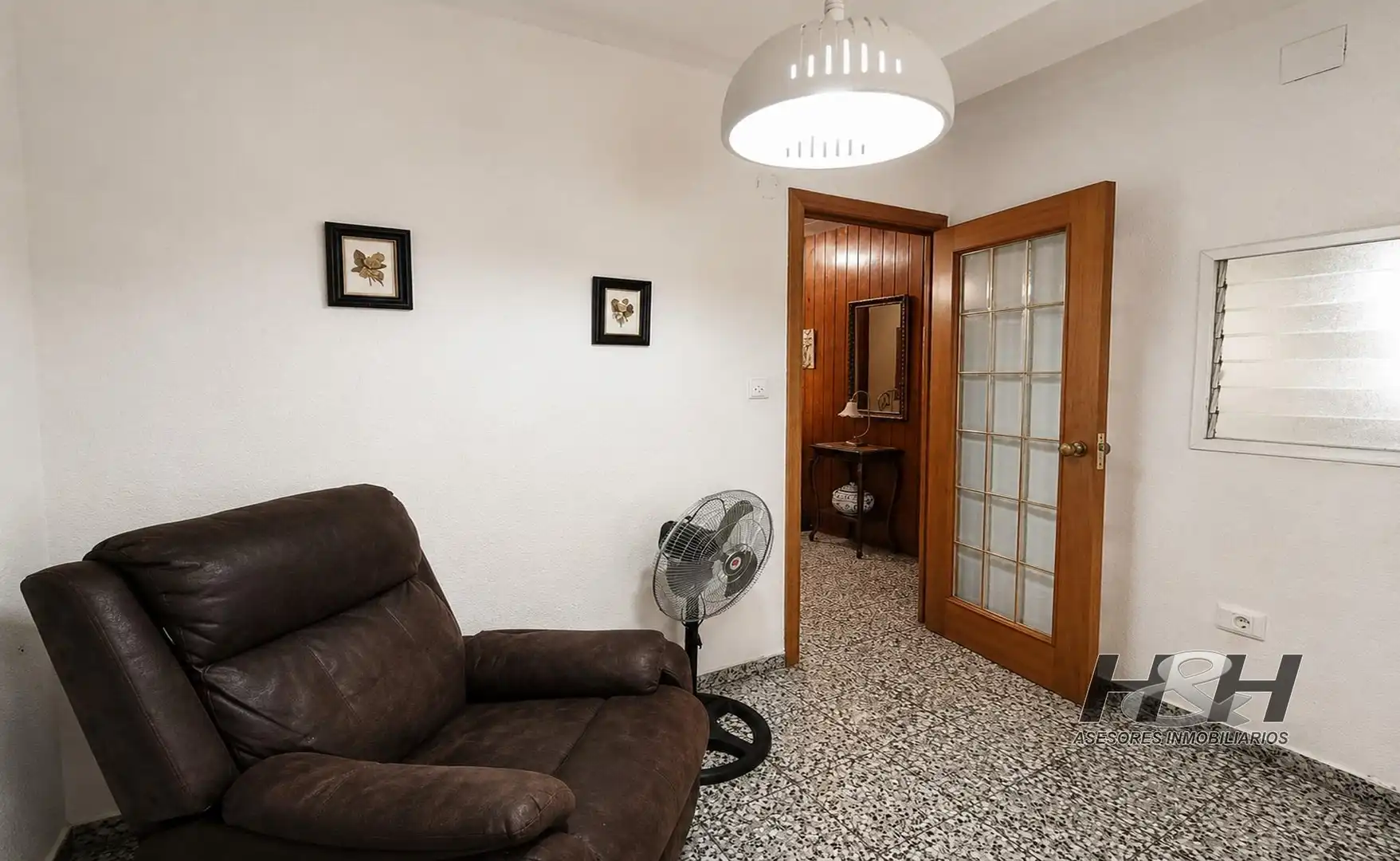 Sala de estar de Piso en venta en Godella con Aire acondicionado y Balcón