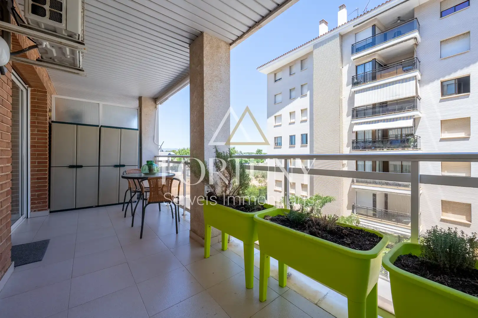 Balcony of Flat for sale in Vinyols i els Arcs  with Air Conditioner, Swimming Pool and Balcony