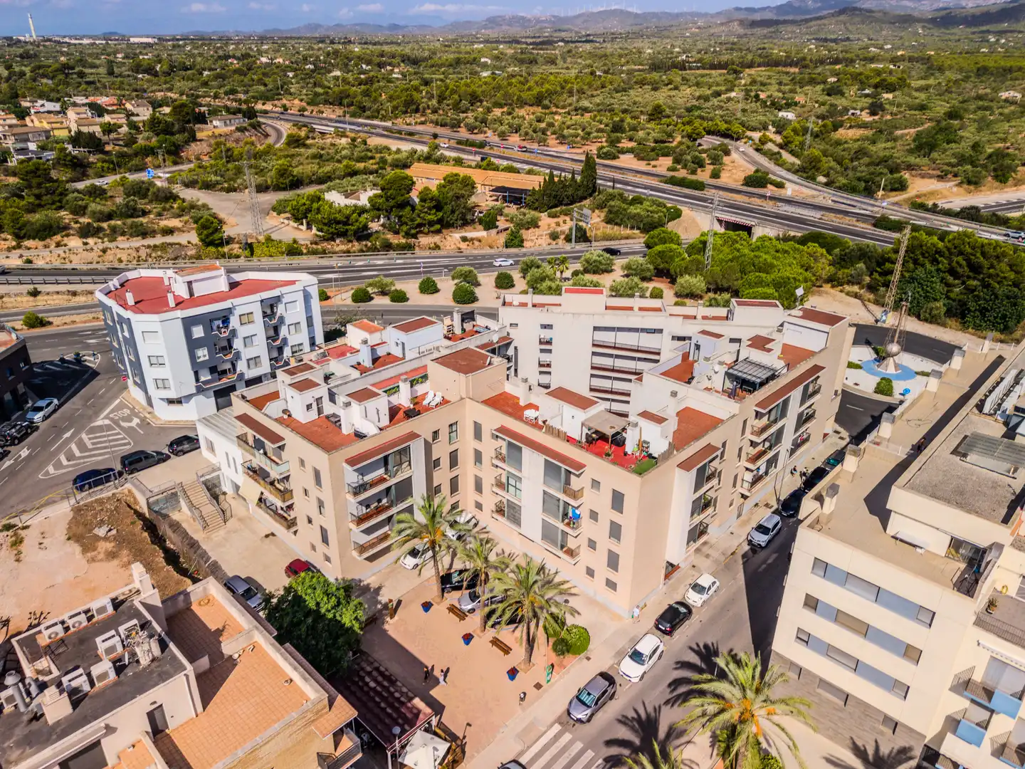 Exterior view of Duplexes for sale in L'Ampolla  with Air Conditioner, Heating and Terrace