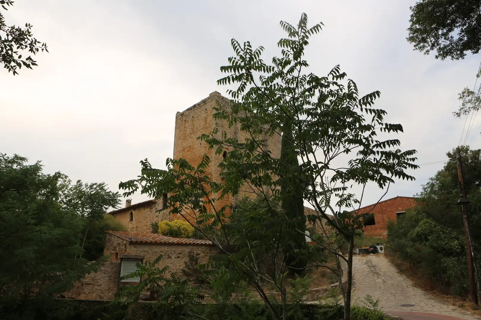 Vista exterior de Finca rústica en venda en Begur amb Jardí privat