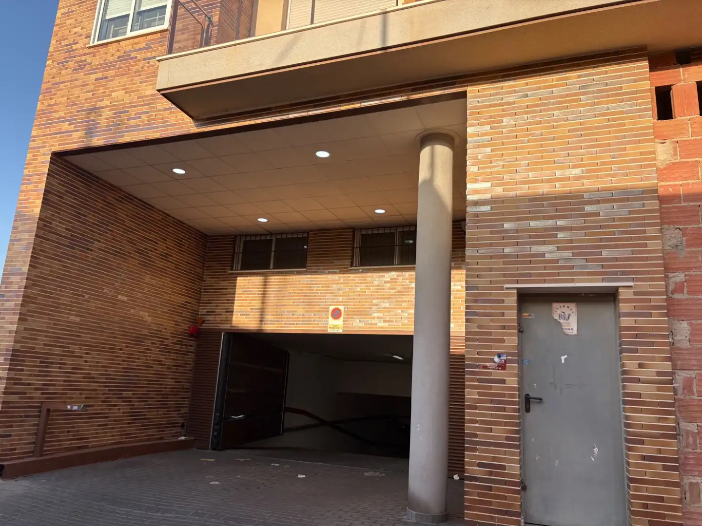 Vista exterior de Garaje en venta en Murcia