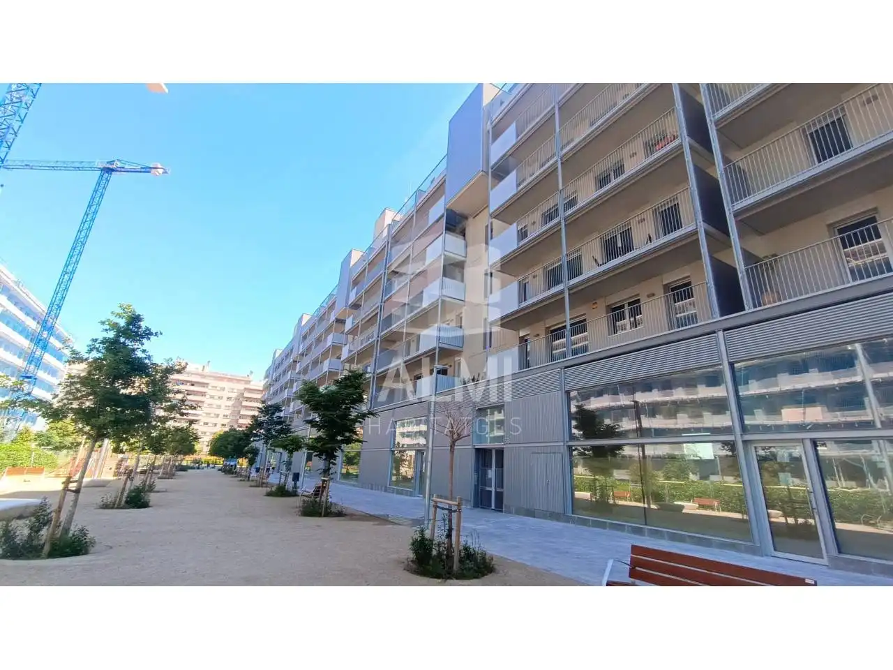 Vista exterior de Apartament de lloguer en Barcelona amb Aire condicionat, Calefacció i Parquet