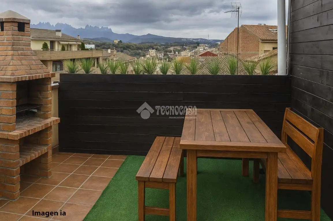 Terraza de Piso en venta en Manresa con Terraza y Trastero