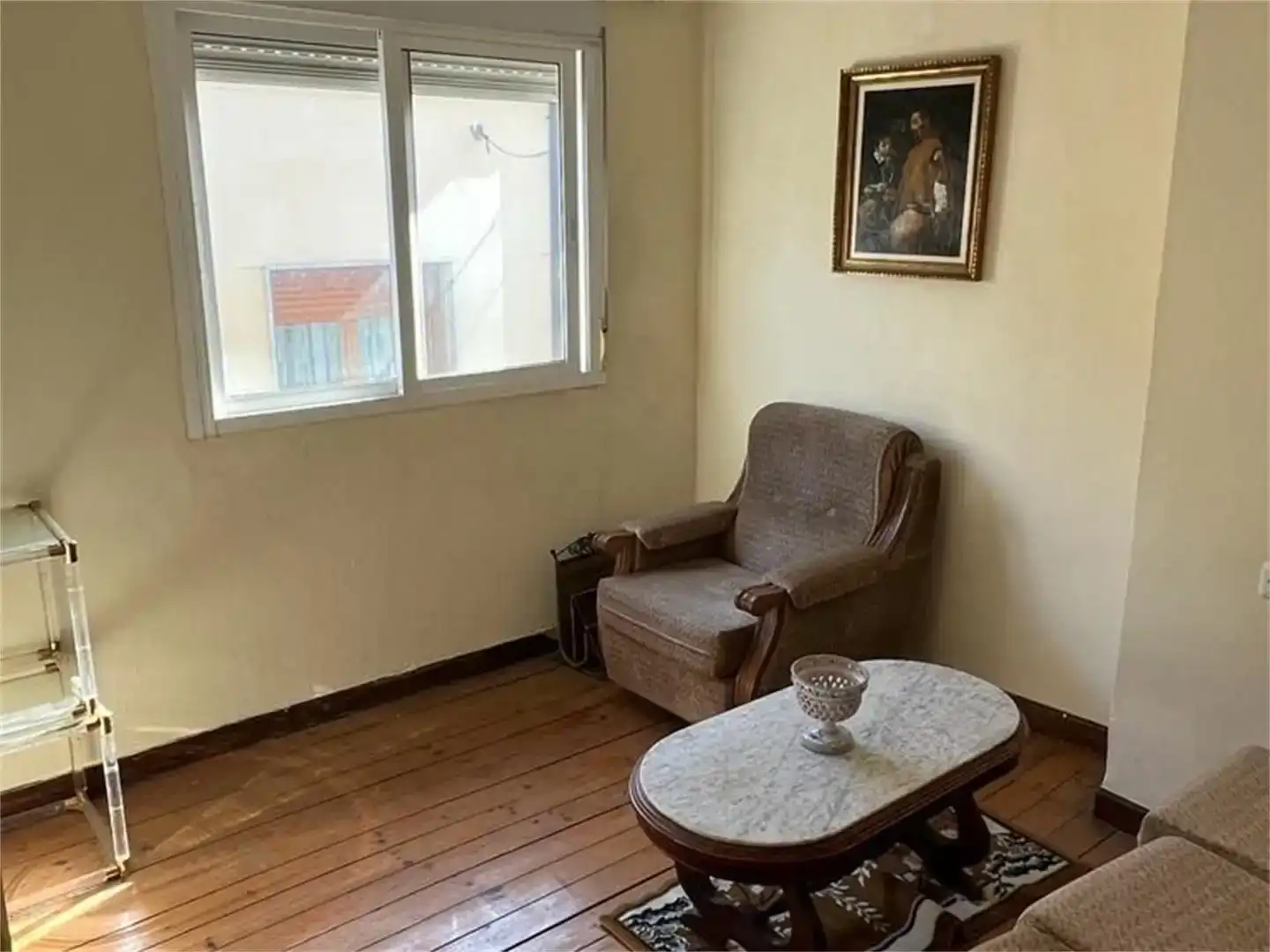 Sala d'estar de Casa adosada en venda en A Rúa 