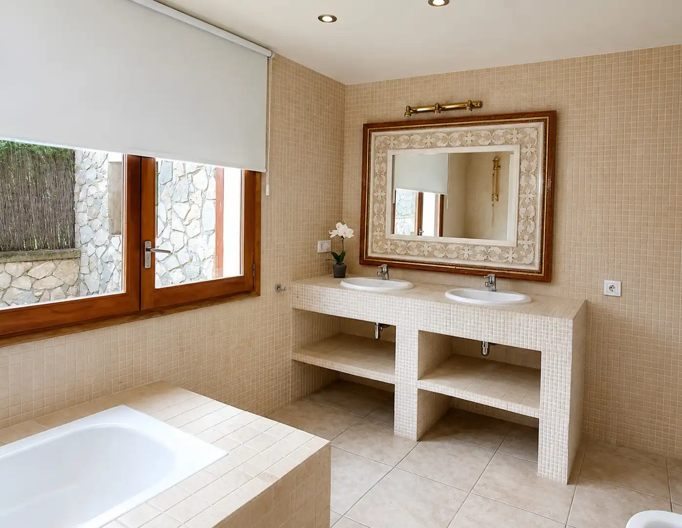Bathroom of Houses for sale in Sils  with Heating, Private garden and Terrace