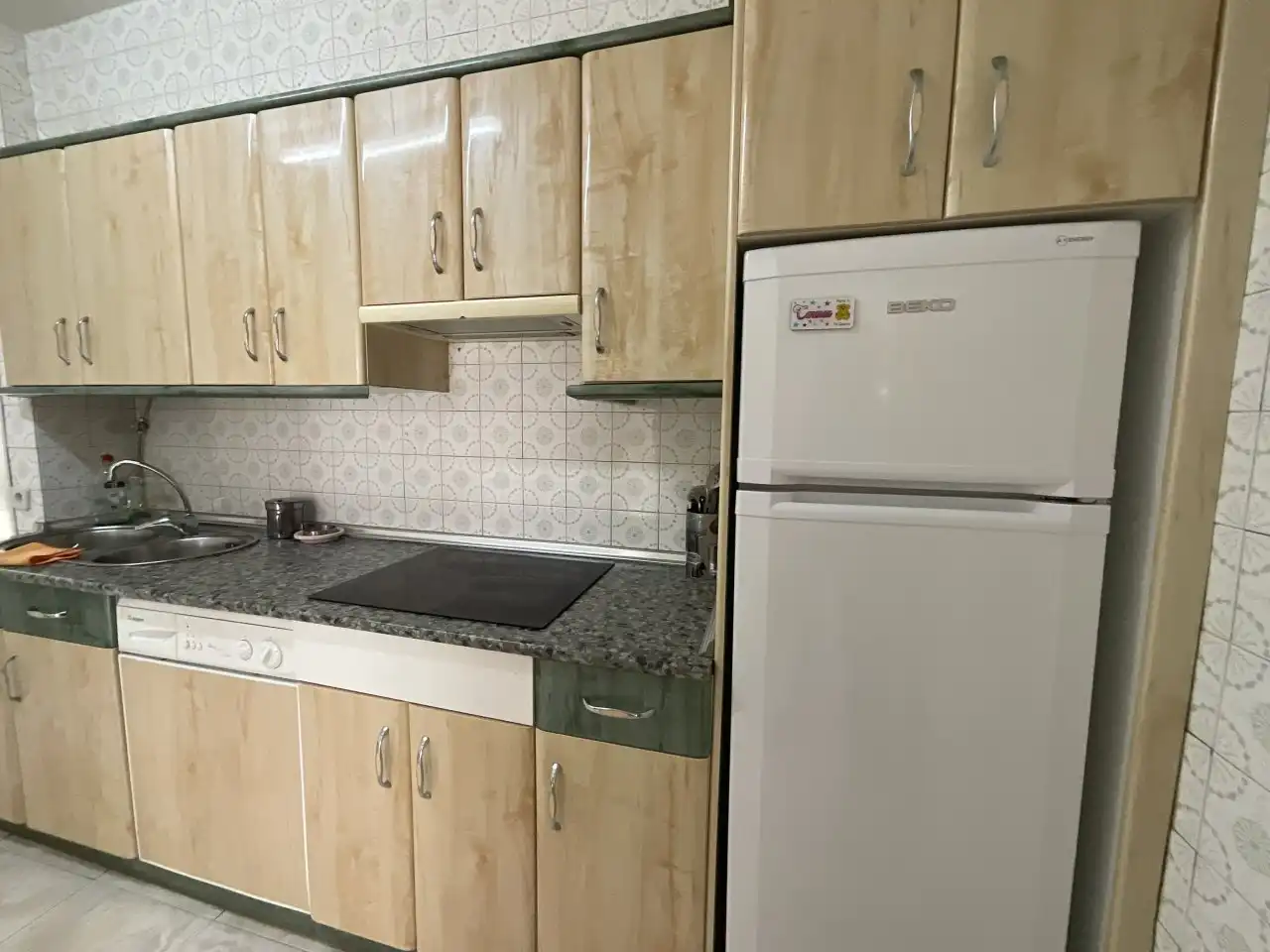 Kitchen of Flat for sale in Santo Domingo de la Calzada  with Heating, Furnished and Balcony