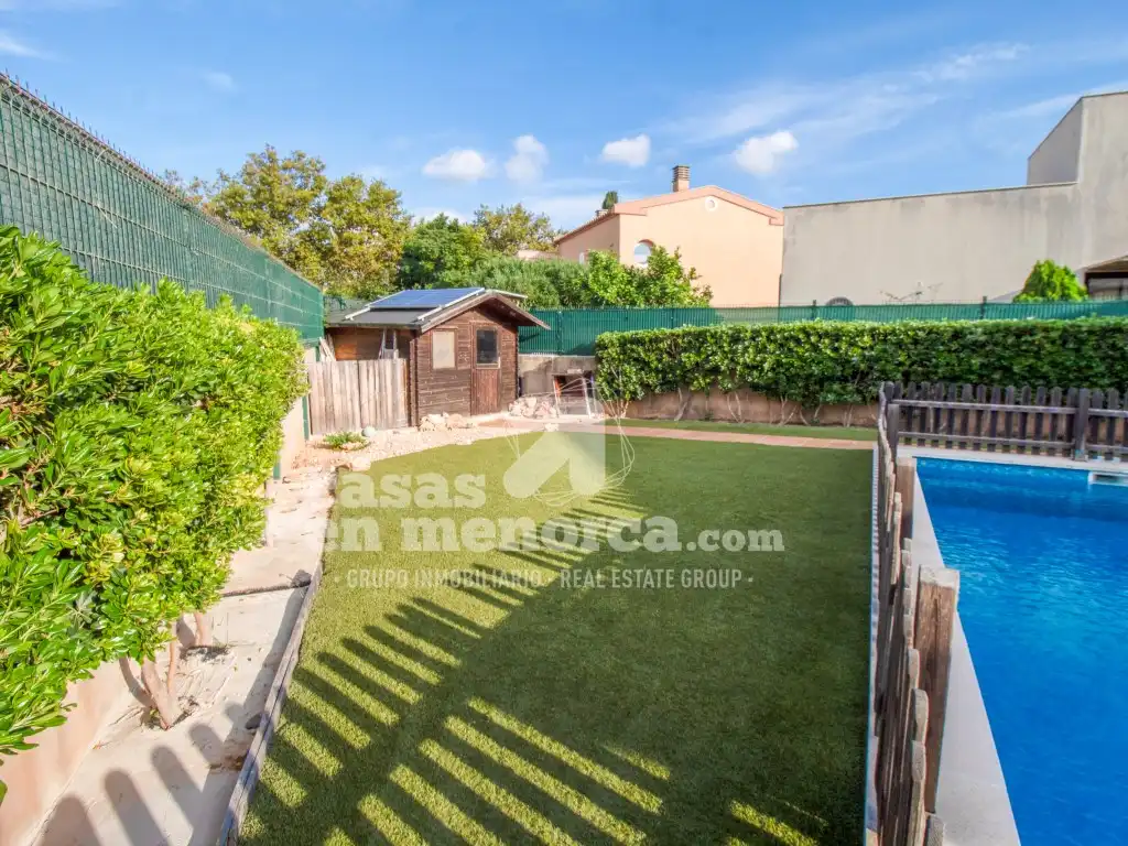 Jardí de Casa o xalet en venda en Maó - Mahón amb Aire condicionat, Jardí privat i Terrassa
