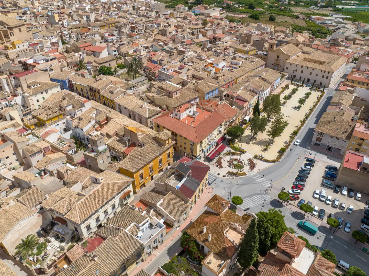 Vista exterior de Edifici en venda en Mula amb Alarma