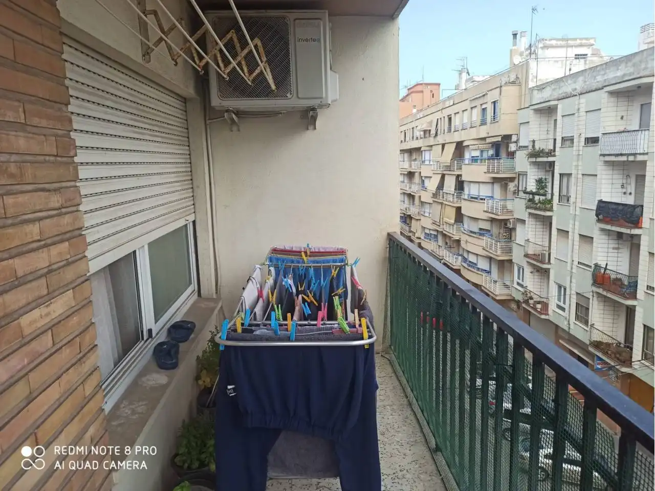 Terrasse von Wohnung zum Verkauf in Oliva mit Klimaanlage, Möbliert und Balkon