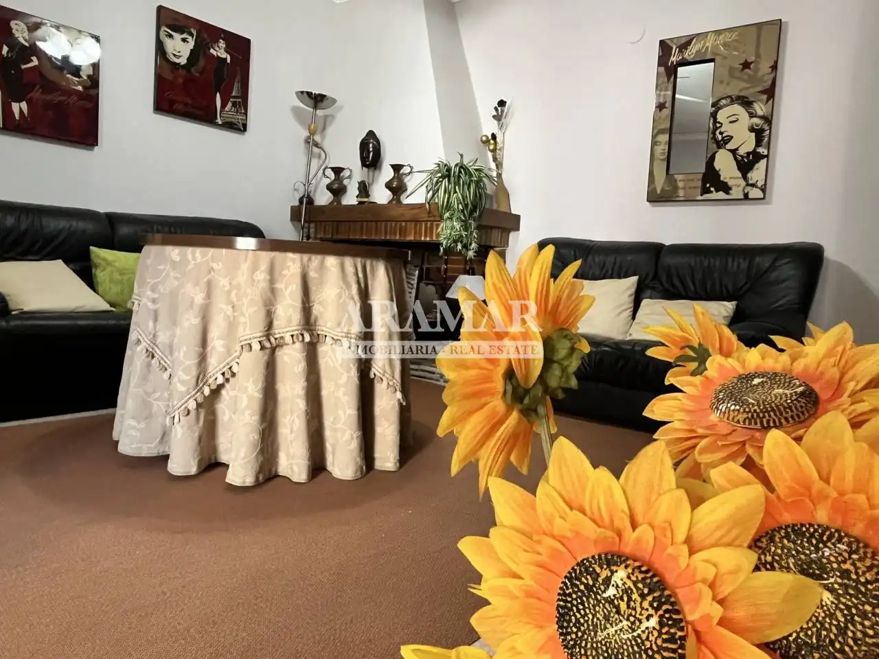 Sala de estar de Casa o chalet en venta en L'Atzúbia con Amueblado