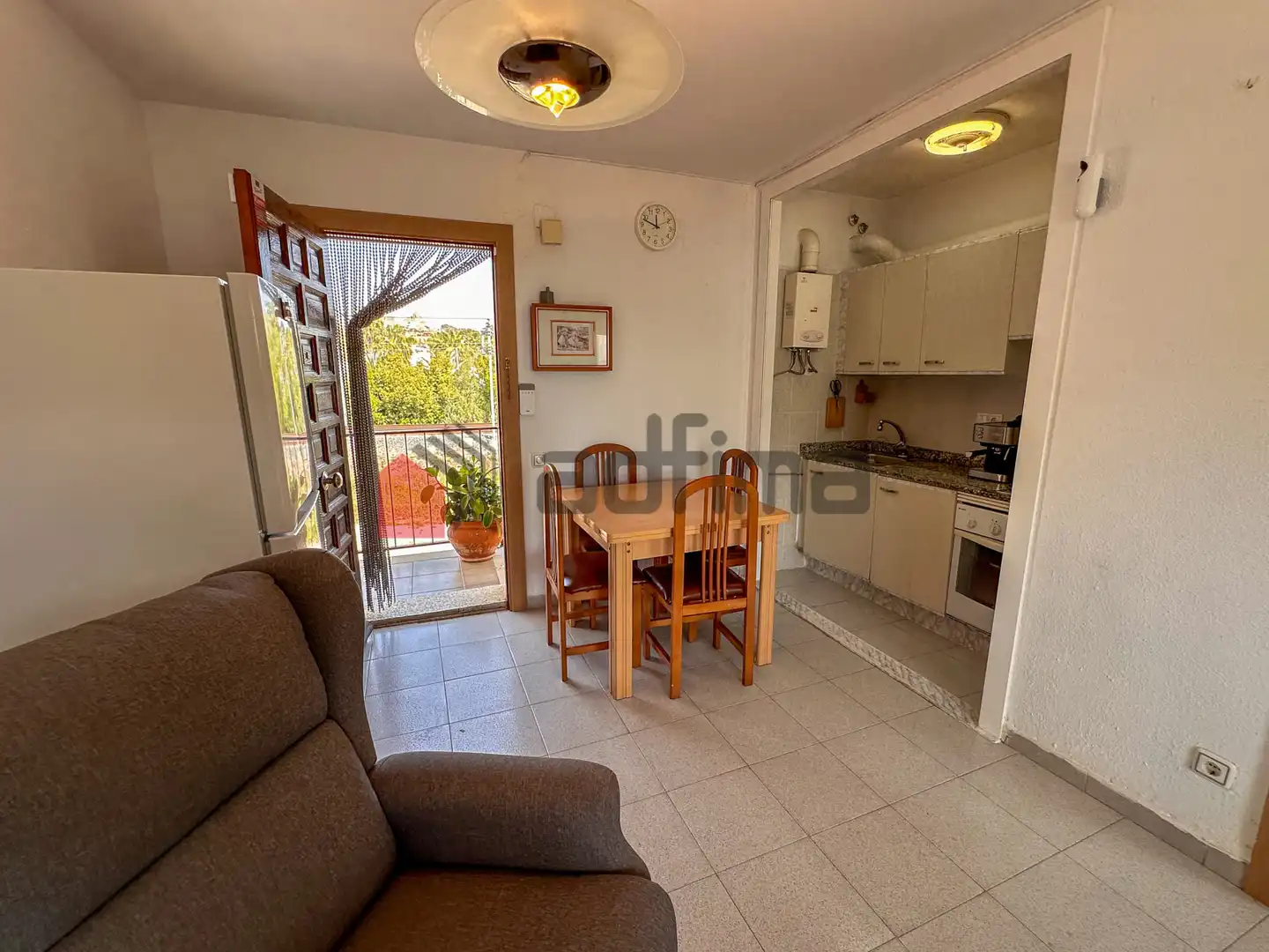 Cuina de Apartament en venda en Altafulla amb Moblat i Balcó