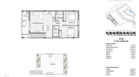 Foto 2 de Ático en venta en El Coll d'en Rabassa, Palma de Mallorca