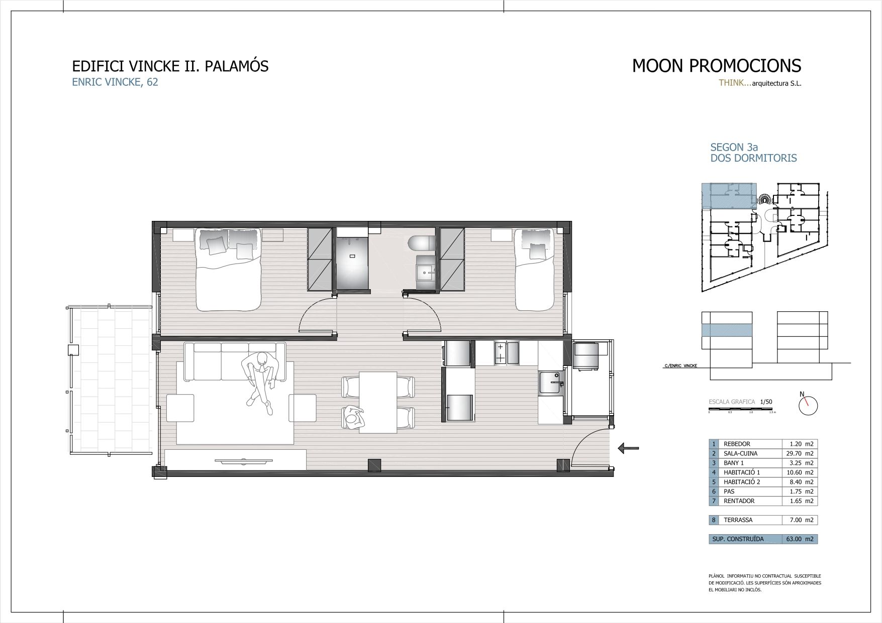 Flat for sale in Palamós  with Air Conditioner, Heating and Terrace