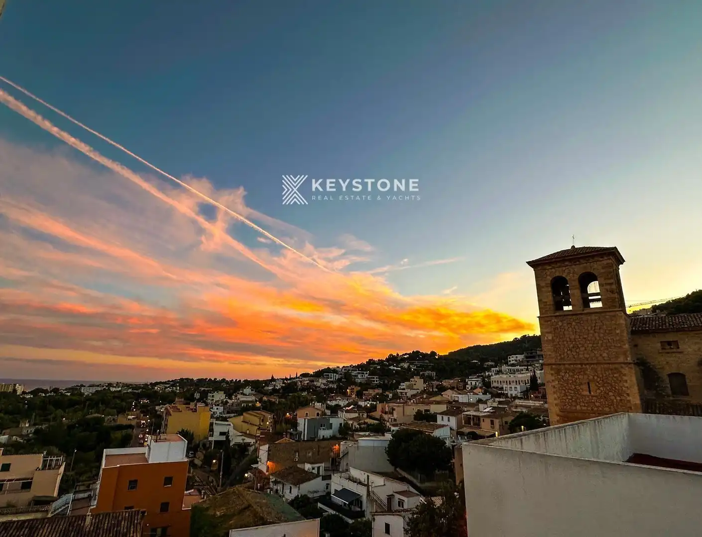 Exterior view of Attic for rent in  Palma de Mallorca  with Air Conditioner and Terrace