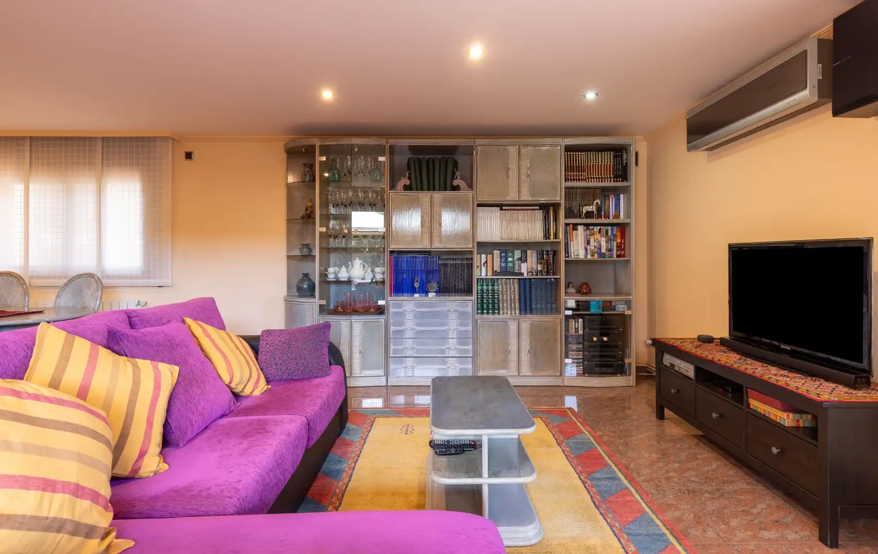 Living room of Houses for sale in Viladecavalls  with Air Conditioner, Heating and Private garden