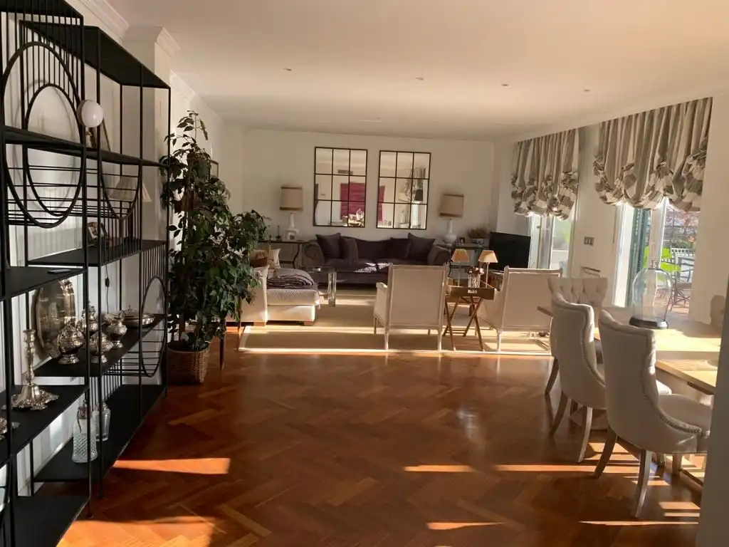 Sala de estar de Ático de alquiler en Badajoz con Aire acondicionado, Calefacción y Jardín privado