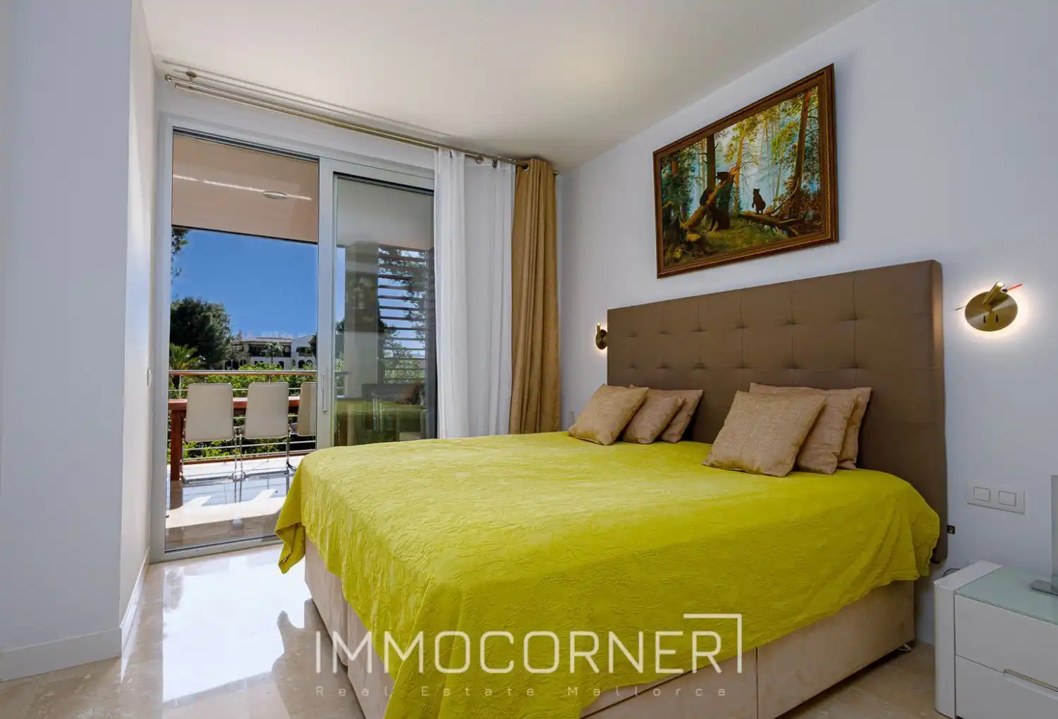 Bedroom of Attic for rent in Calvià  with Air Conditioner, Private garden and Terrace
