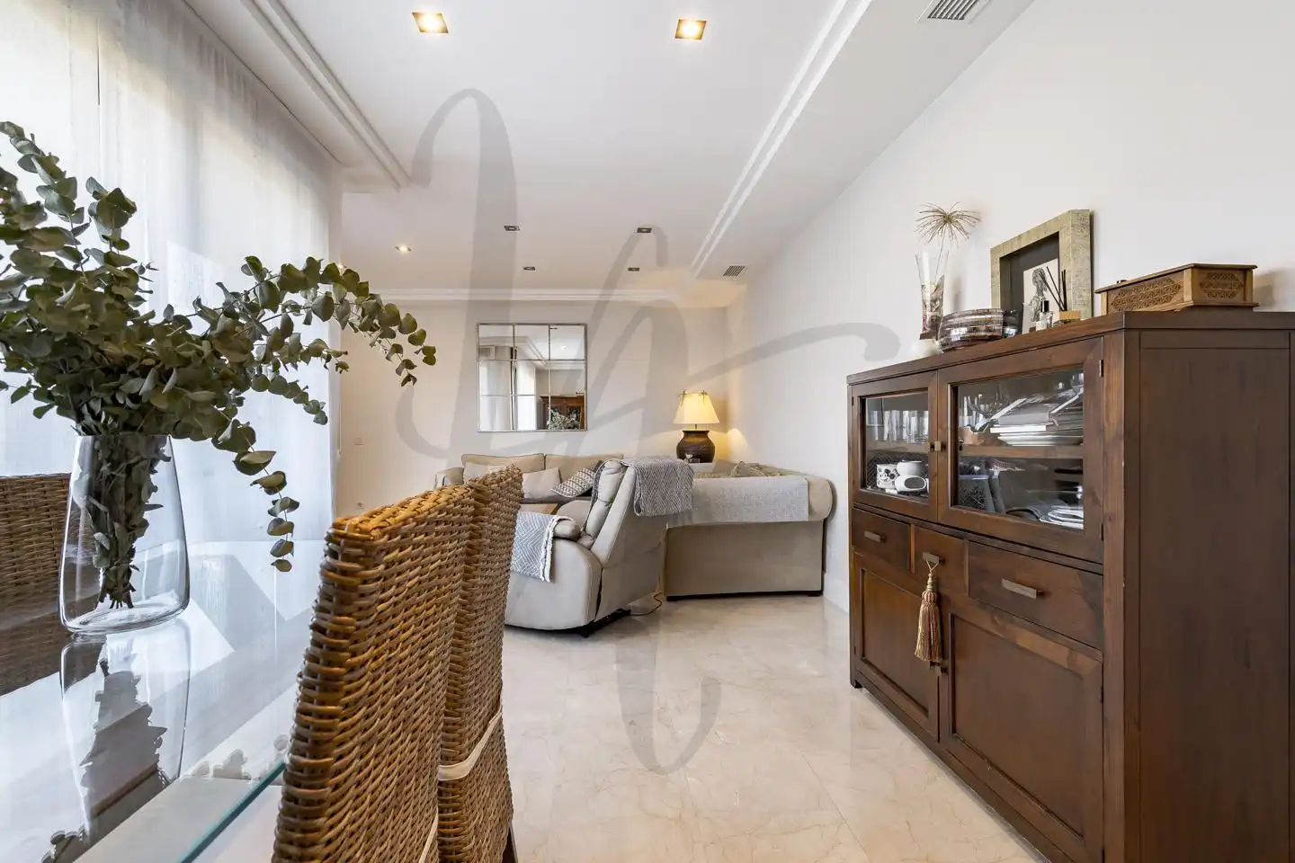 Sala de estar de Ático en venta en San Sebastián de los Reyes con Aire acondicionado, Calefacción y Terraza