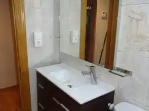 Bathroom of Flat for rent in Gijón   with Heating, Parquet flooring and Furnished