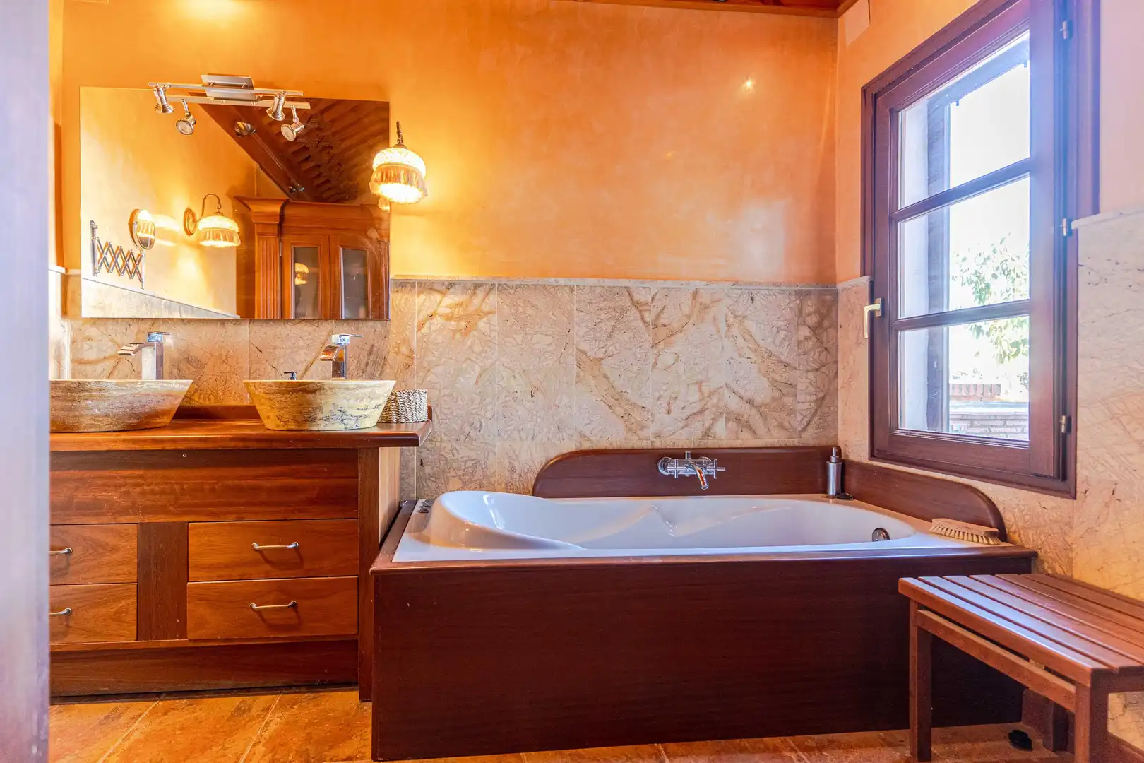 Baño de Casa o chalet en venta en Nívar con Jardín privado, Trastero y Piscina