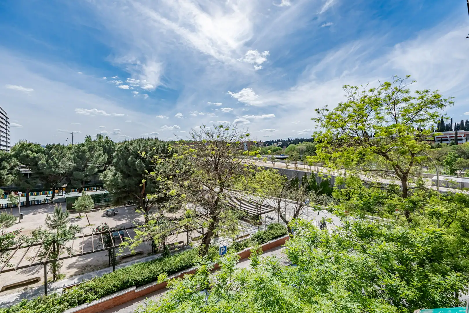 Terrasse von Wohnung zum Verkauf in Madrid mit Heizung, Terrasse und Möbliert