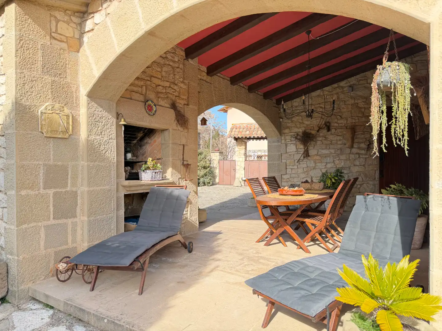 Terraza de Finca rústica en venta en Moià con Calefacción, Jardín privado y Parquet