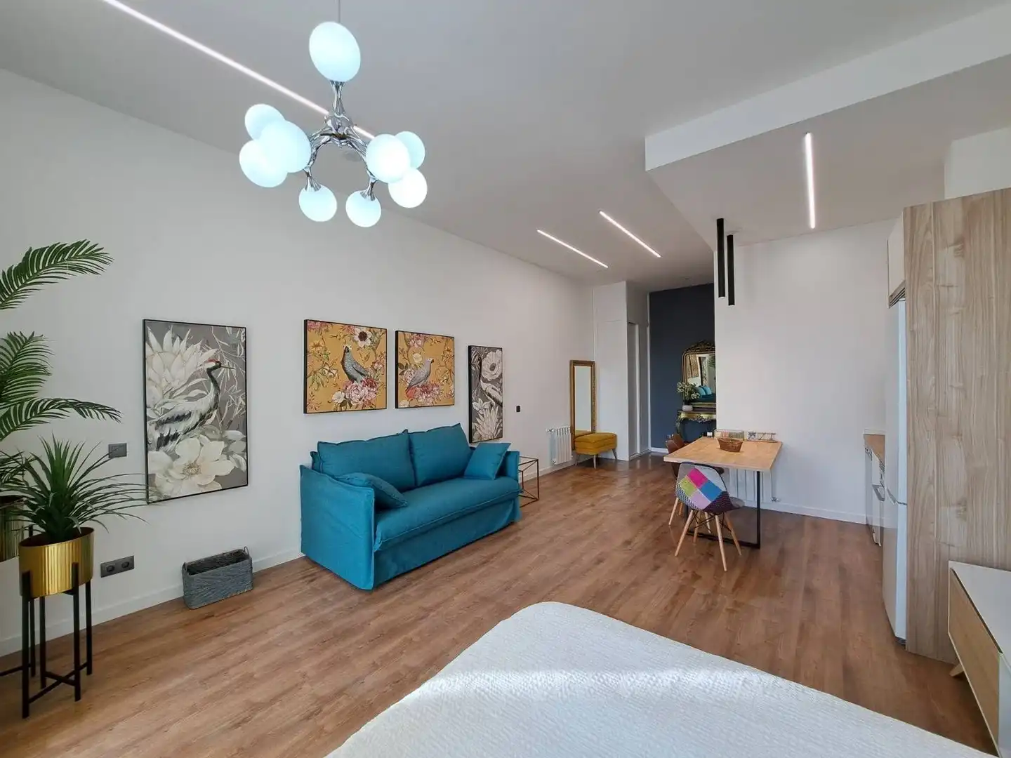 Living room of Study for rent in Vigo   with Furnished and Balcony