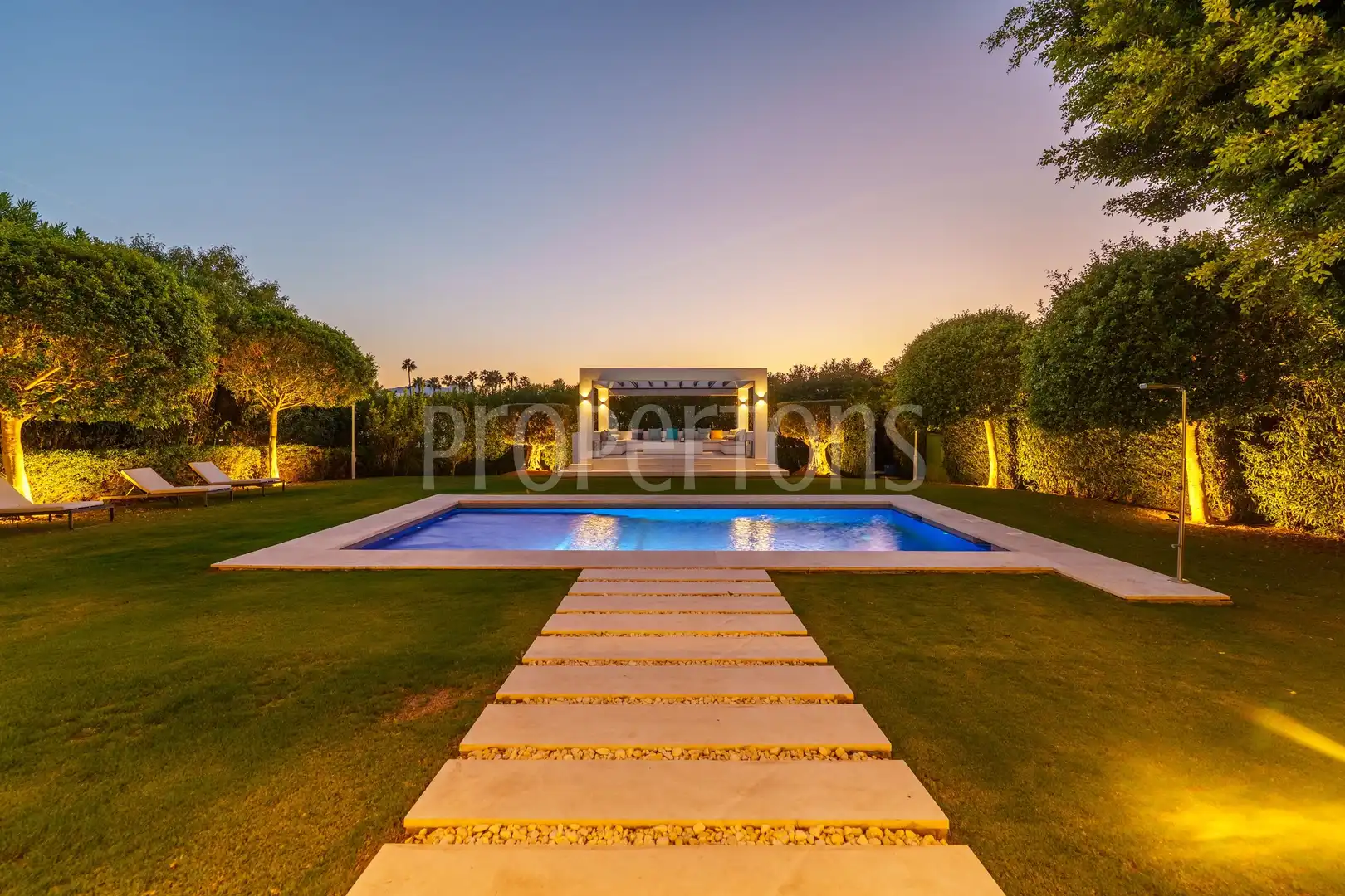 Jardín de Casa o chalet en venta en Marbella