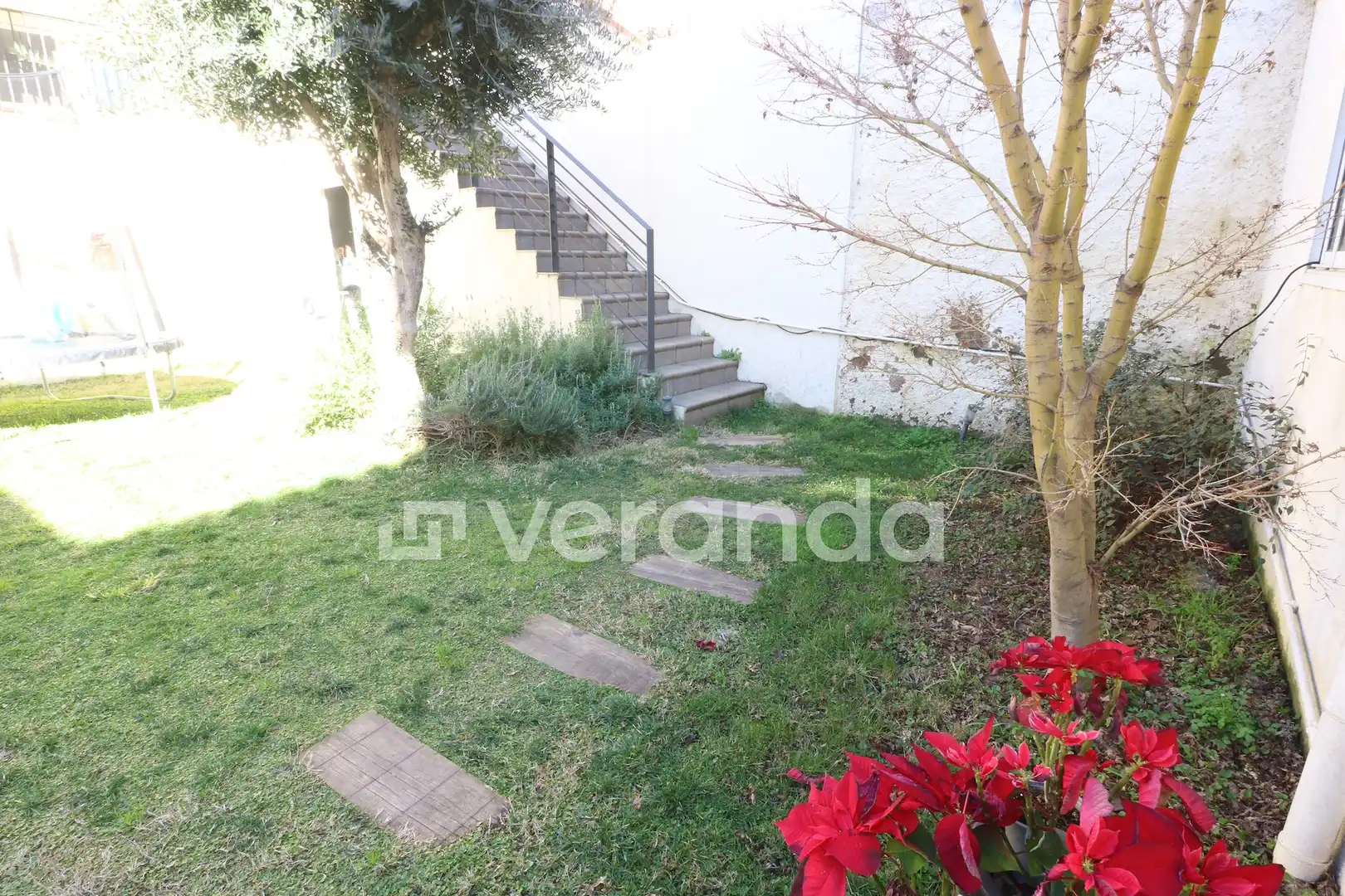 Jardí de Casa adosada en venda en Ripollet amb Aire condicionat, Calefacció i Parquet