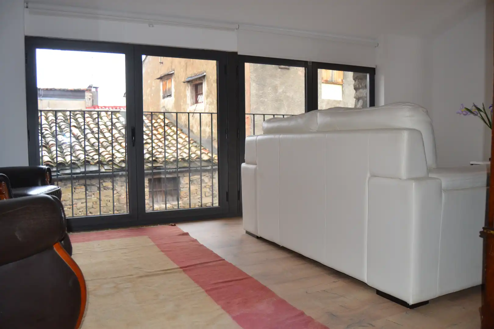 Sala d'estar de Casa o xalet en venda en Jaca amb Terrassa, Moblat i Balcó