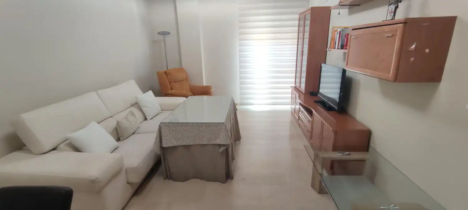 Living room of Flat for rent in Las Gabias  with Air Conditioner, Storage room and Furnished