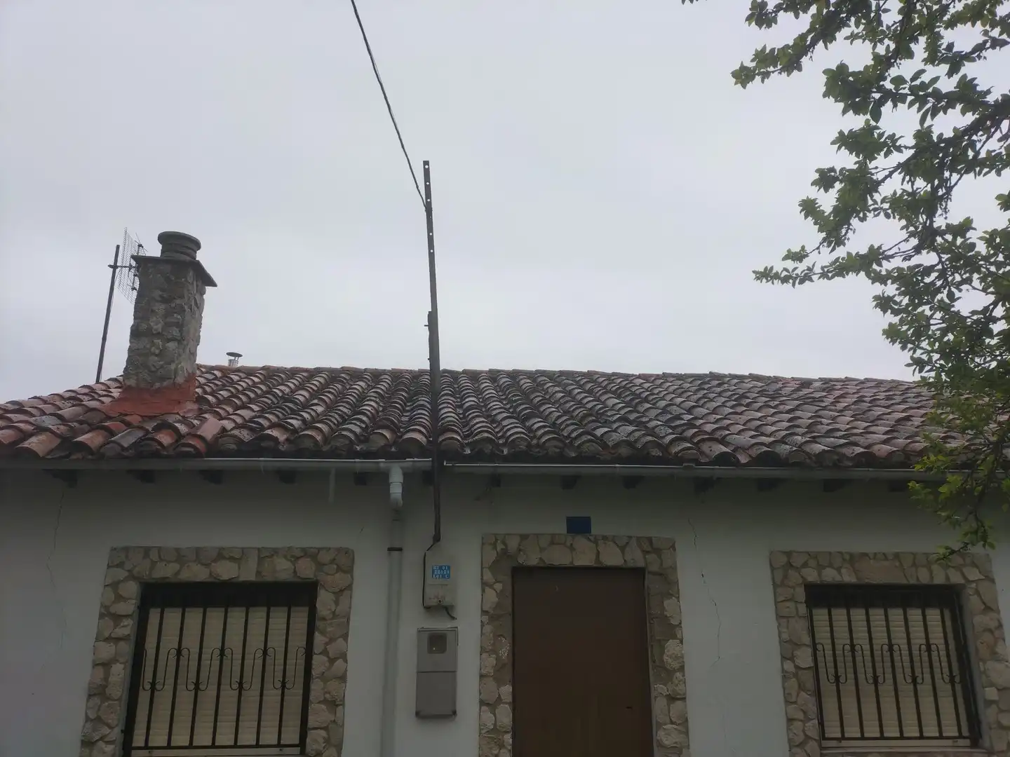 Vista exterior de Casa o chalet en venta en Santibáñez de la Peña